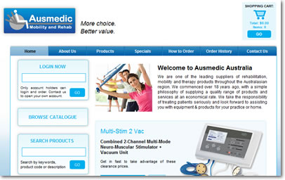 Ausmedic Website