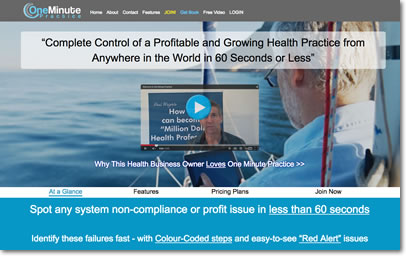 One Minute Practice Website