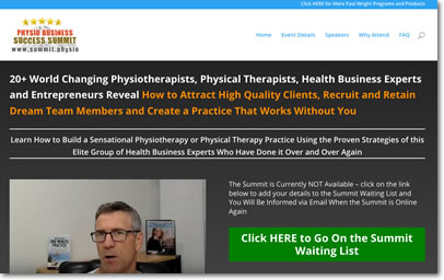 Summit Physio Website